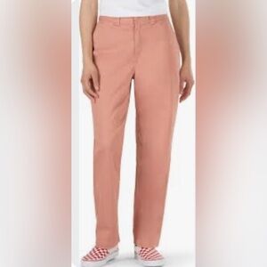 VANS Sz 26 Chino Style Tapered Slim Leg Pockets Cotton Pants Trousers